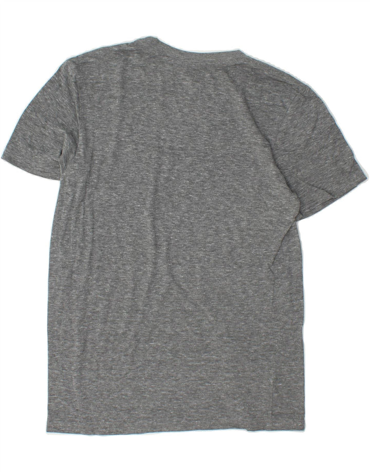 HURLEY Mens Premium Fit Graphic T-Shirt Top Small Grey Flecked Polyester Vintage Hurley and Second-Hand Hurley from Messina Hembry 
