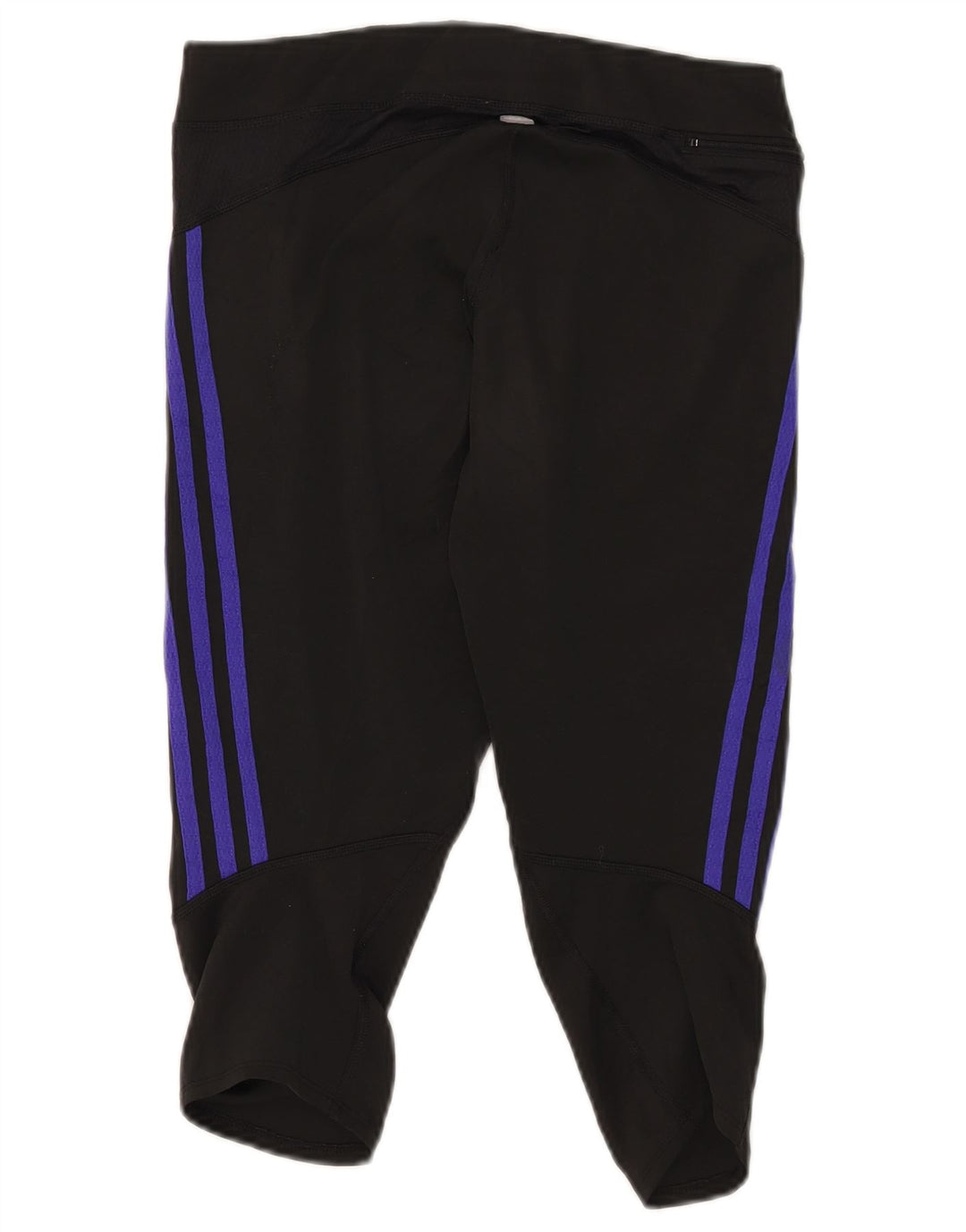 Adidas Γυναικείο κολάν Capri Climalite UK 14 Μεσαίου Μαύρου Πολυεστέρα