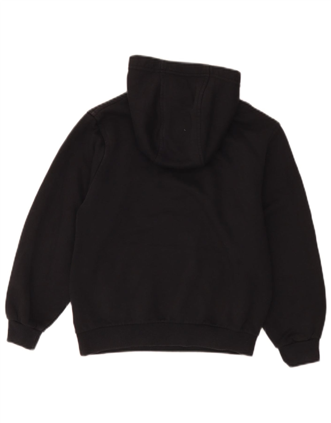 Nike Boys Hoodie Jumper 10-11 Years Medium Black Cotton