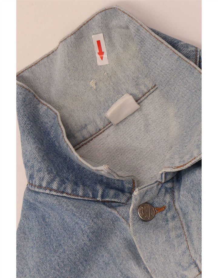 Vintage Mens Denim Jacket UK 40 Large Blue