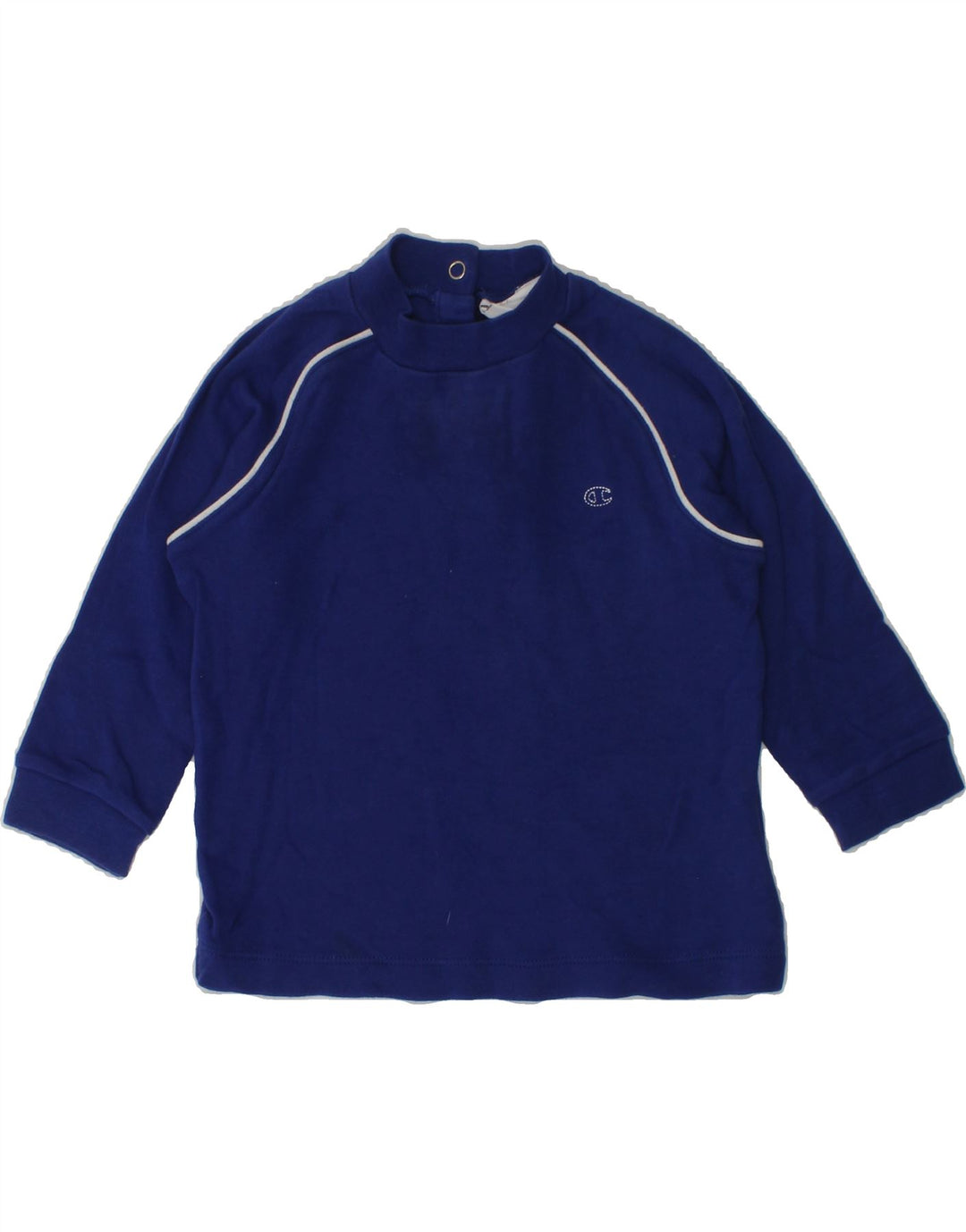 CHAMPION Baby Boys Sweatshirt Jumper 12-18 Months Navy Blue Cotton | Vintage Champion | Thrift | Second-Hand Champion | Used Clothing | Messina Hembry 