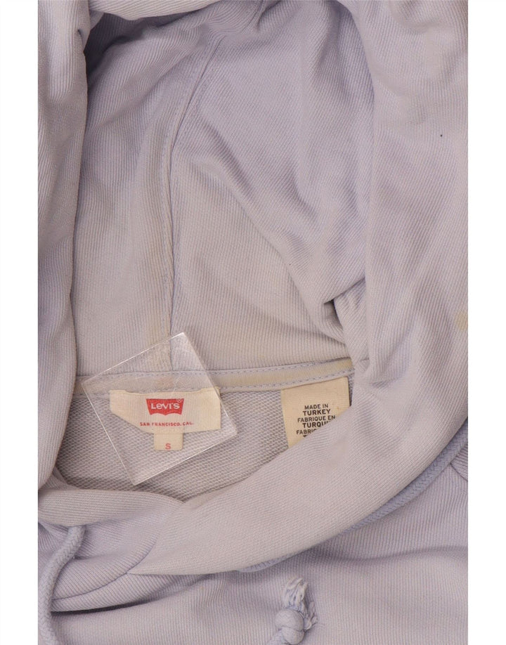 LEVI'S Mens Hoodie Jumper Small Purple