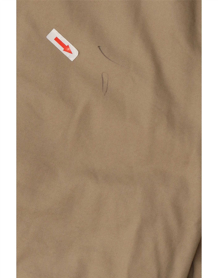 Gant Mens Bomber Jacket UK 40 Large Beige Cotton