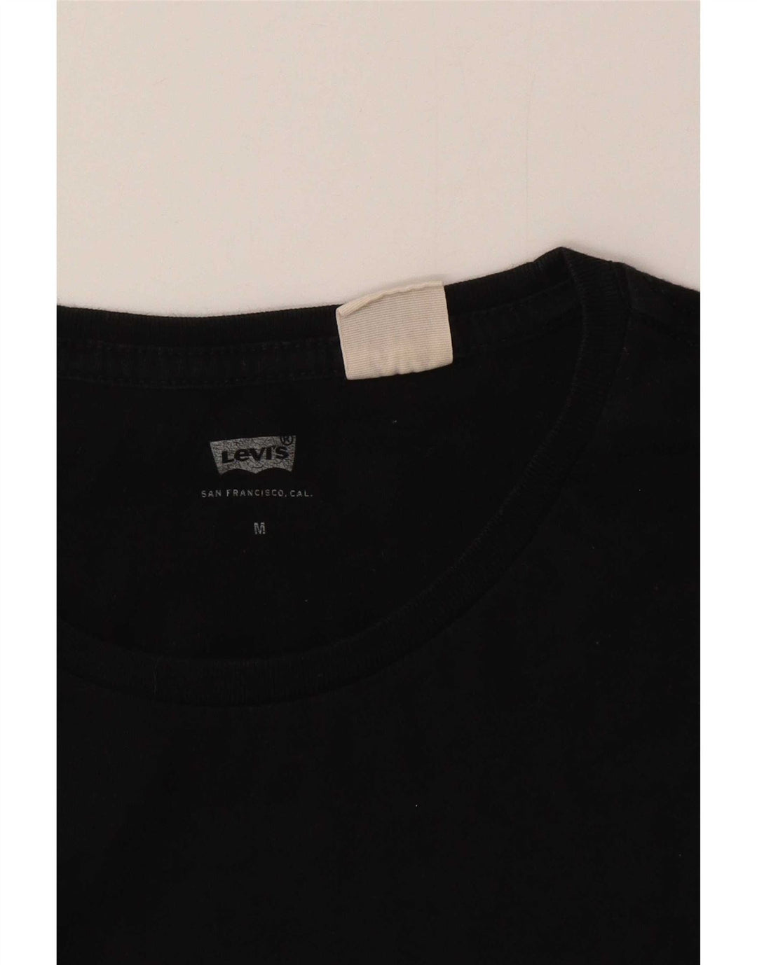 Levi's Dame T-Shirt Top UK 12 Medium Sort