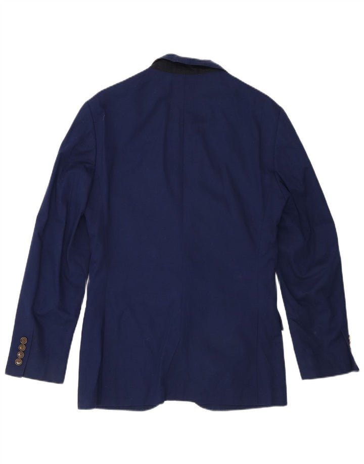 J. Crew Herren Ludlow 2 Button Slim Fit Blazer Jacke UK 34 XS Blau