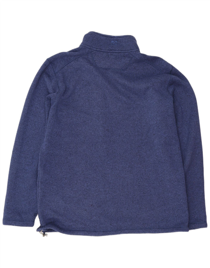 Rohan Mens Regular Fit Tracksuit Top Jacket Large Blue Flecked Sports