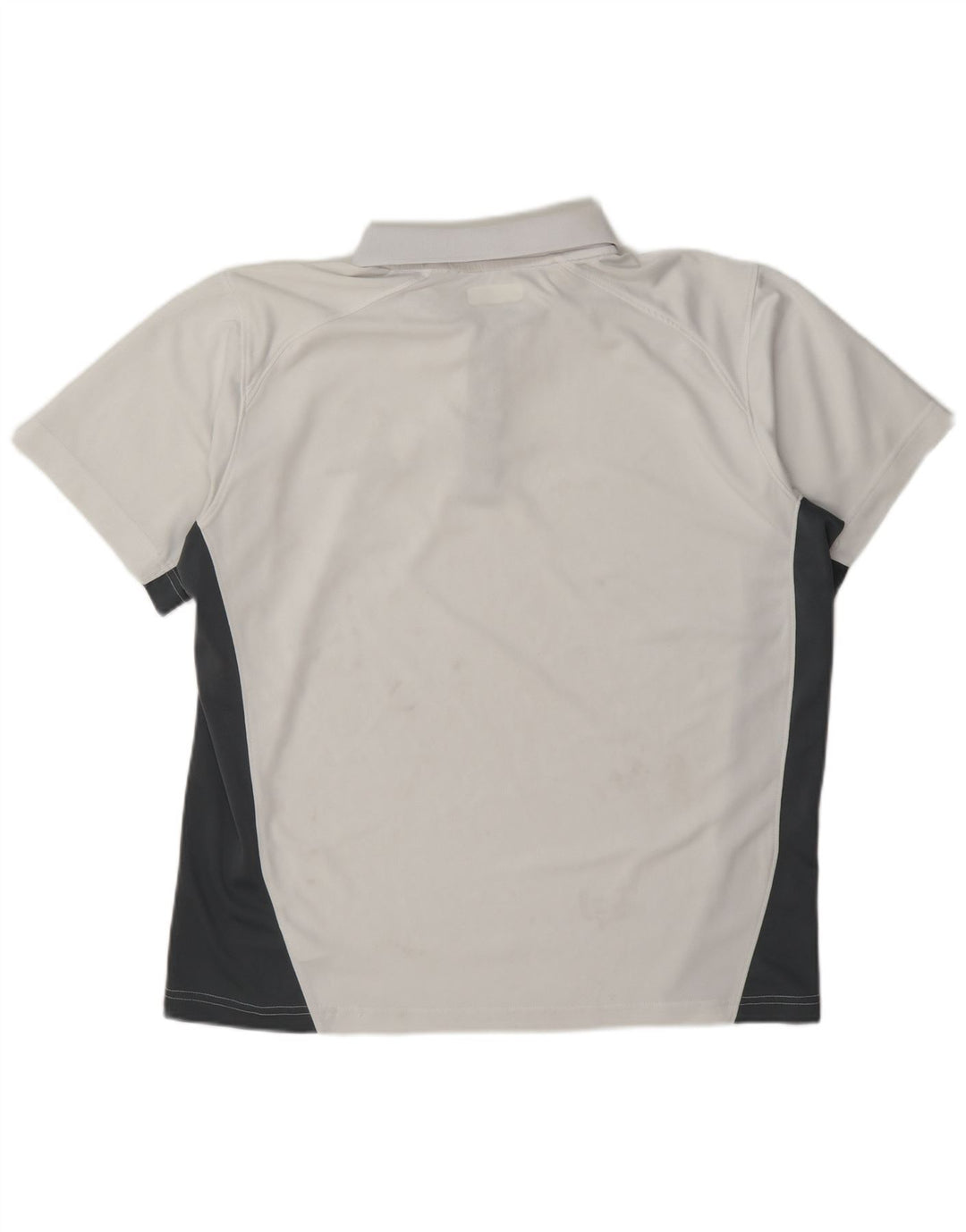 Columbia Polo Homme Large Blanc Colorblock Polyester