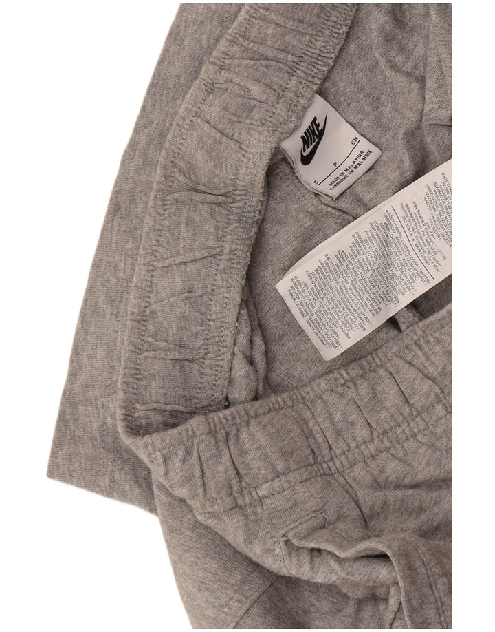 Pantaloncini sportivi Nike da uomo piccoli in cotone chiazzato grigio