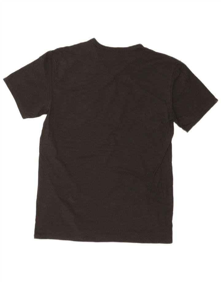CALVIN KLEIN Mens T-Shirt Top Large Black Cotton