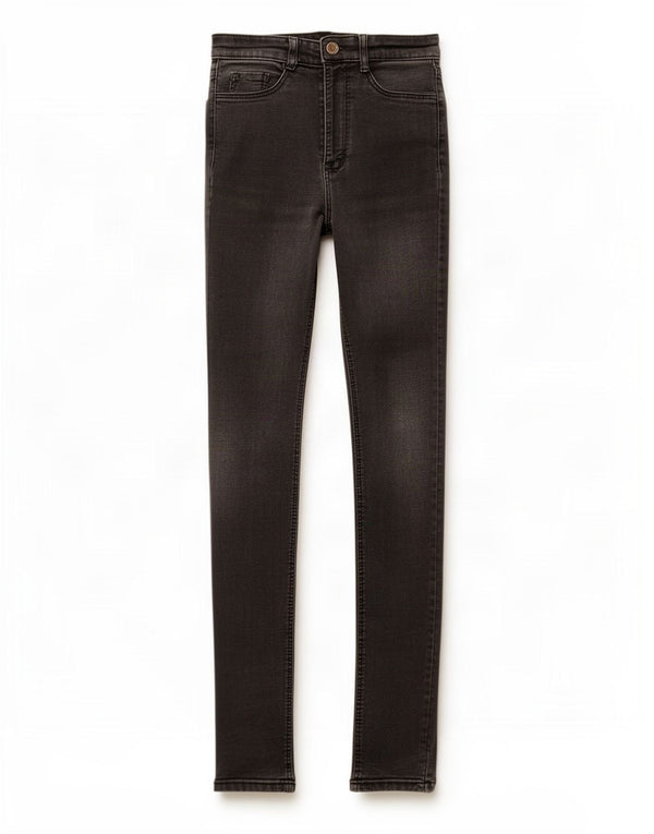 Женские джинсы скинни Zara EU 22 2XS W22 L27, черный хлопок