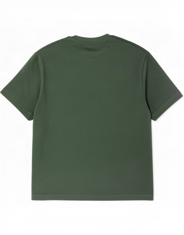 Zara T-Shirt Homme Haut Large Vert