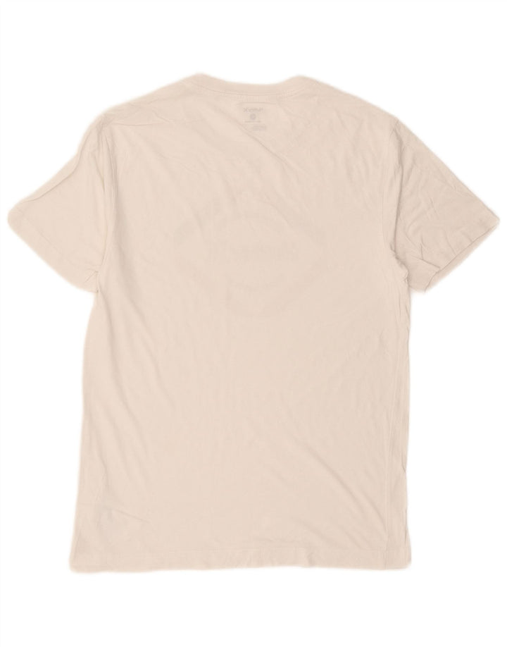 Hurley Mens Graphic T-Shirt Top Small White Cotton