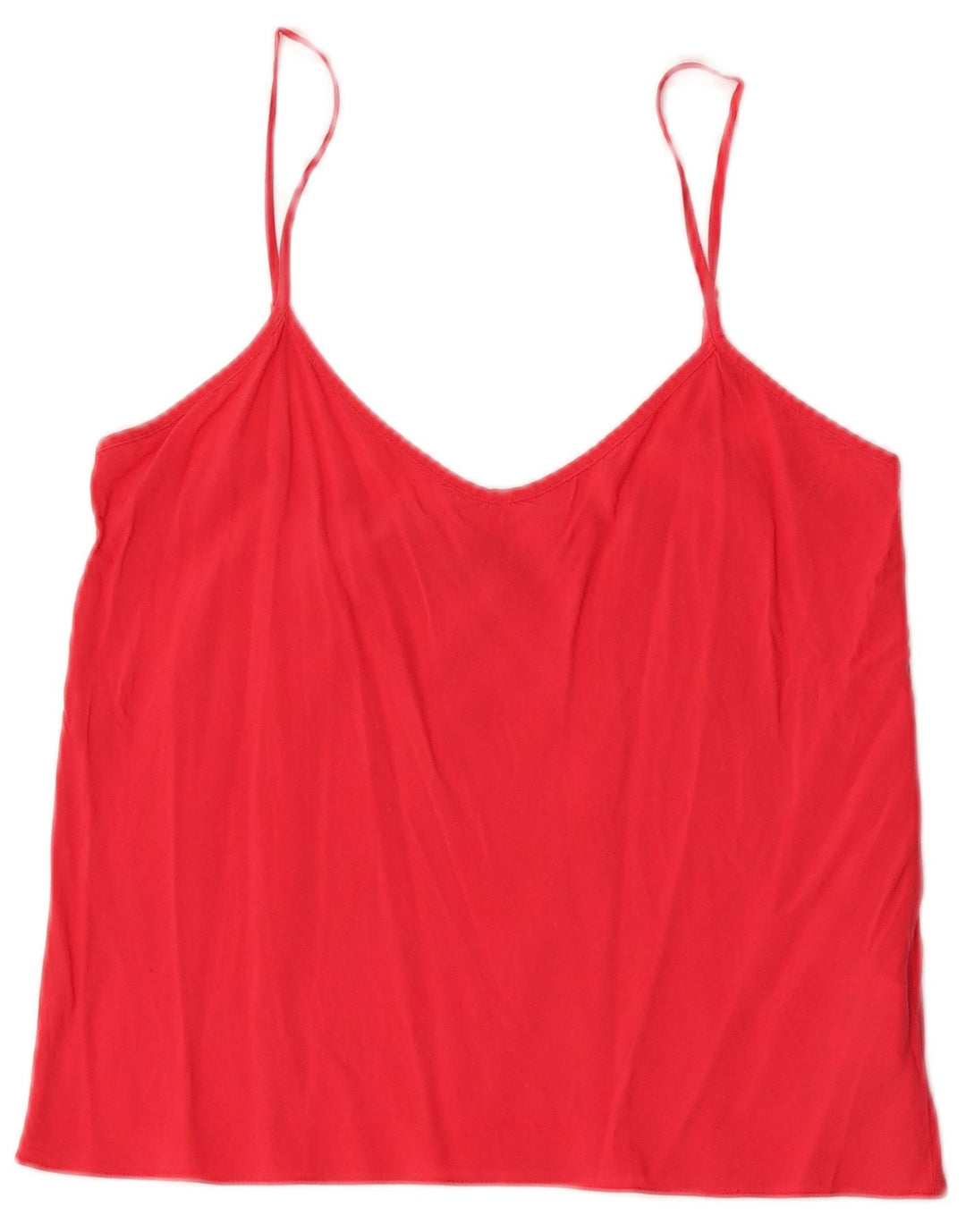 Max & Co. Womens Cami Top UK 10 Small Red Viscose