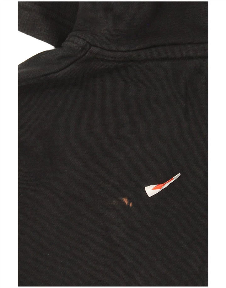 Jordan Mens Graphic Hoodie Jumper Small Black Cotton