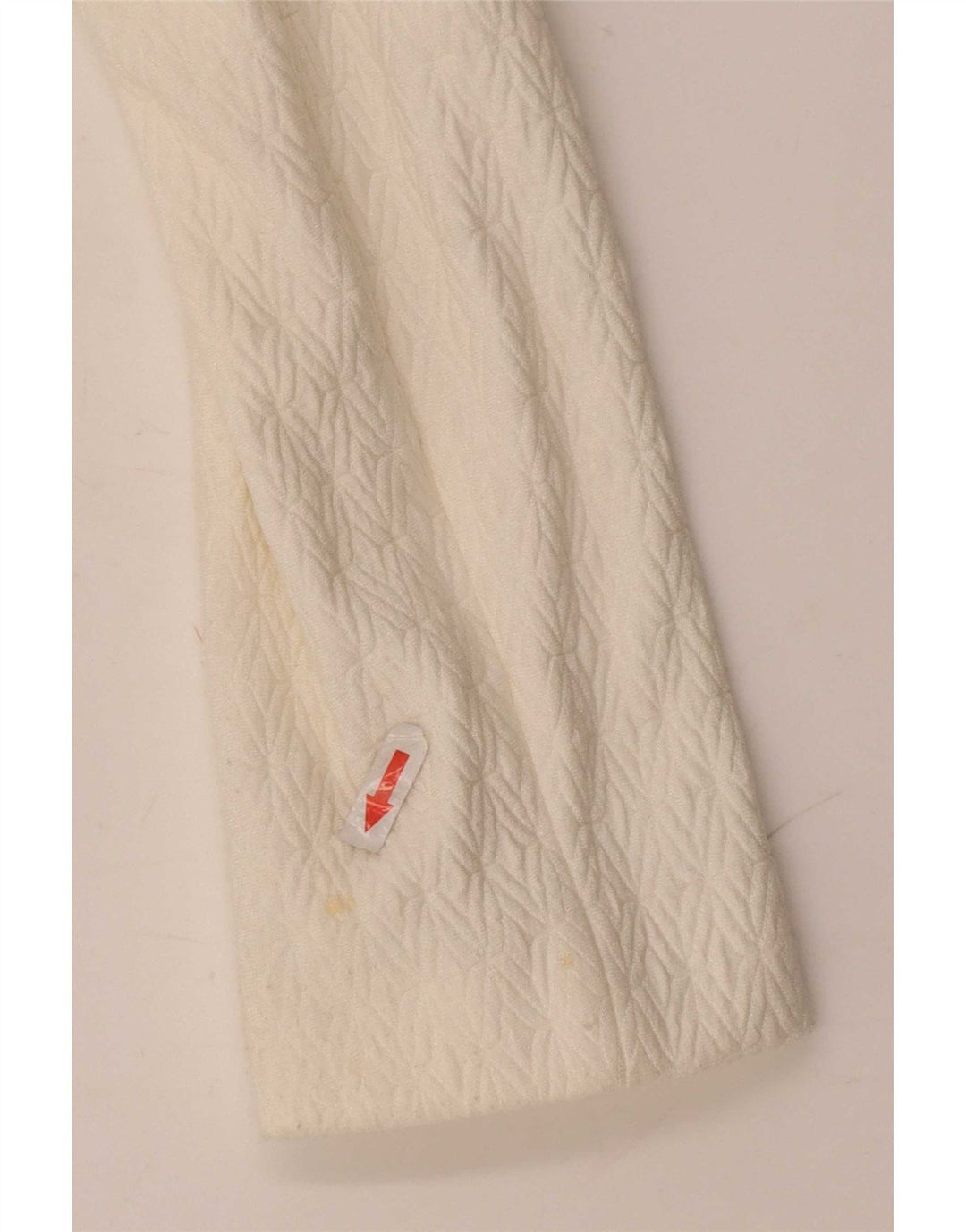 Jaqueta blazer feminina Joop com 2 botões EU 38 médio off white viscose geométrica