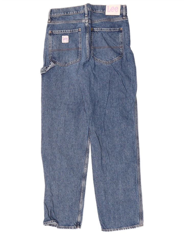 LEE Womens Straight Jeans US 4 Small W30 L31 Blue Cotton