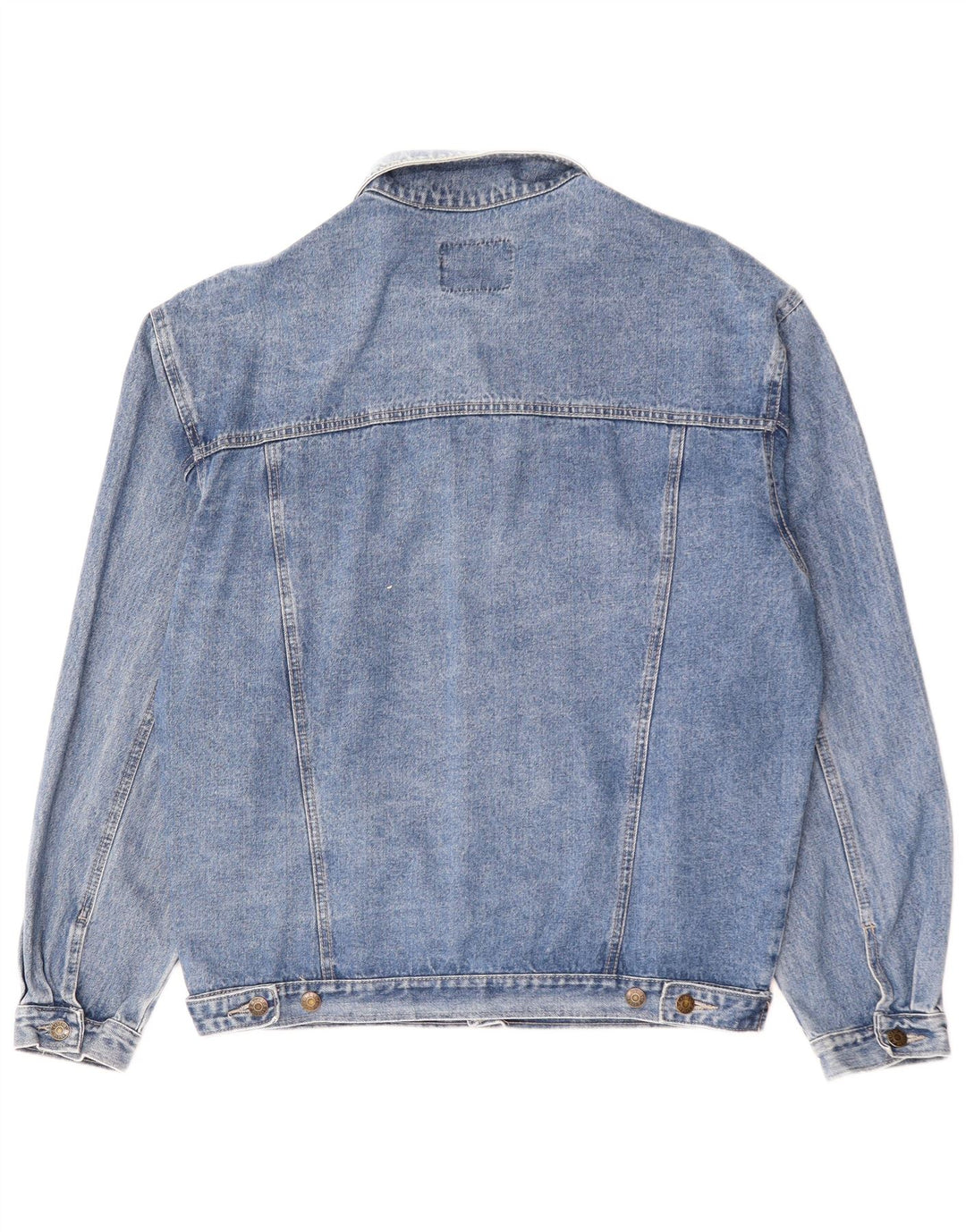 Vintage Mens Denim Jacket UK 44 2XL Blue Cotton