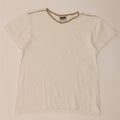 Lee Dame T-Shirt Top UK 14 Medium Hvid Bomuld