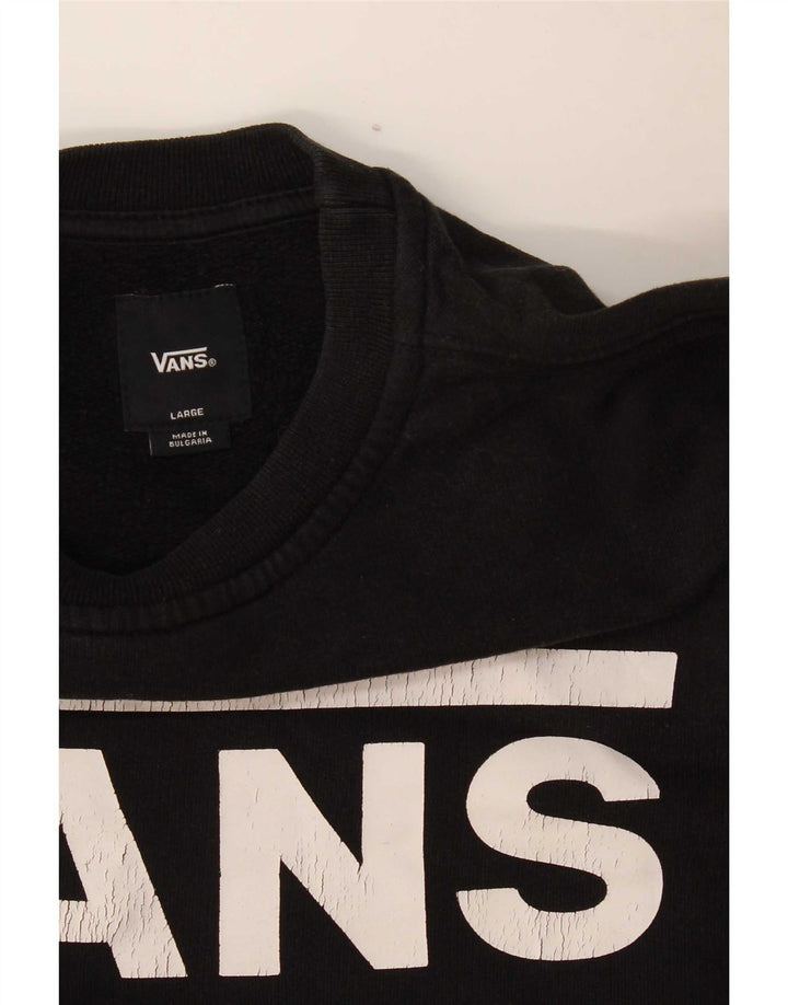 Damska bluza Vans Graphic Jumper UK 16, duża, czarna