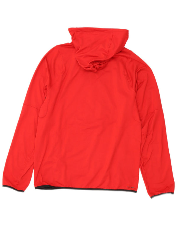 Reebok Herre grafisk hættetrøje Jumper Medium Rød Polyester