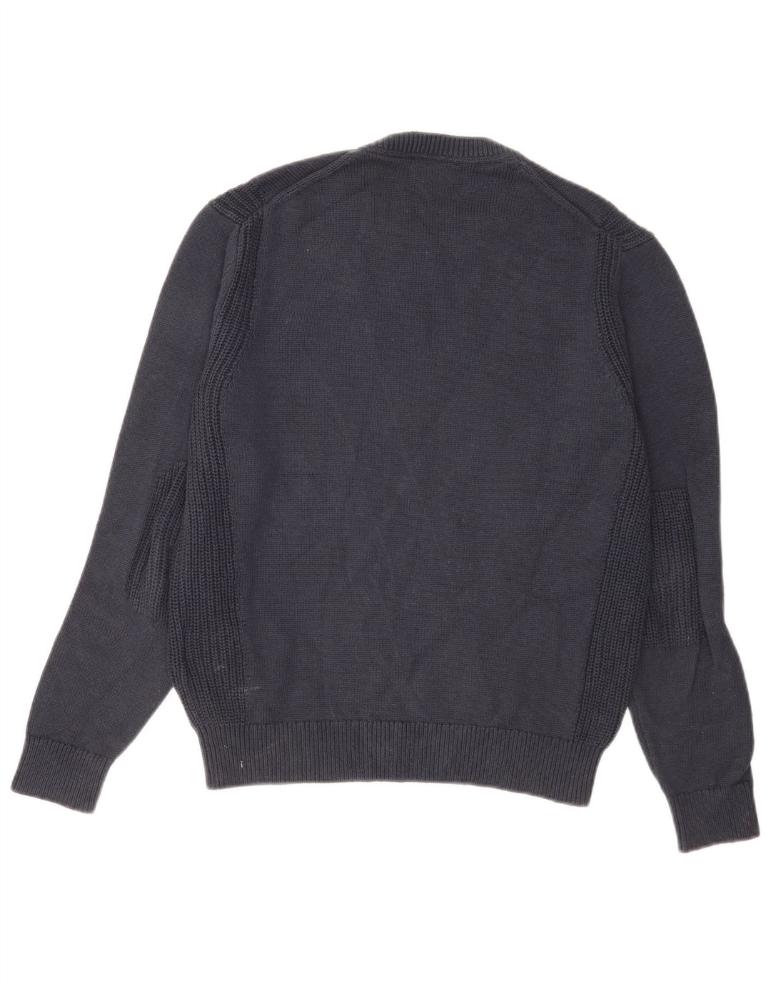 Pulover Hackett pentru bărbați, cu gât crew, bumbac mic, albastru bleumarin