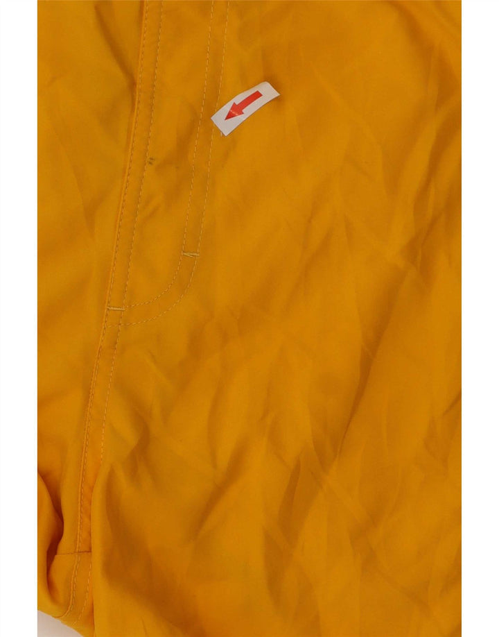 Pantaloncini da bagno grafici da uomo Champion in poliestere color block giallo medio