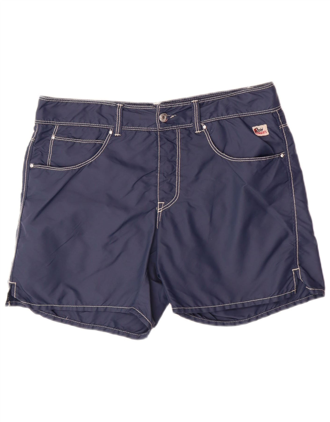 ROY ROGERS Pantaloncini casual da uomo IT 48 Medium W34 Blu navy Poliammide