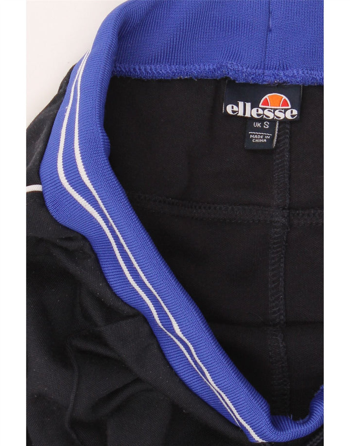 ELLESSE Mens Graphic Tracksuit Trousers Small  Navy Blue Cotton Vintage Ellesse and Second-Hand Ellesse from Messina Hembry 