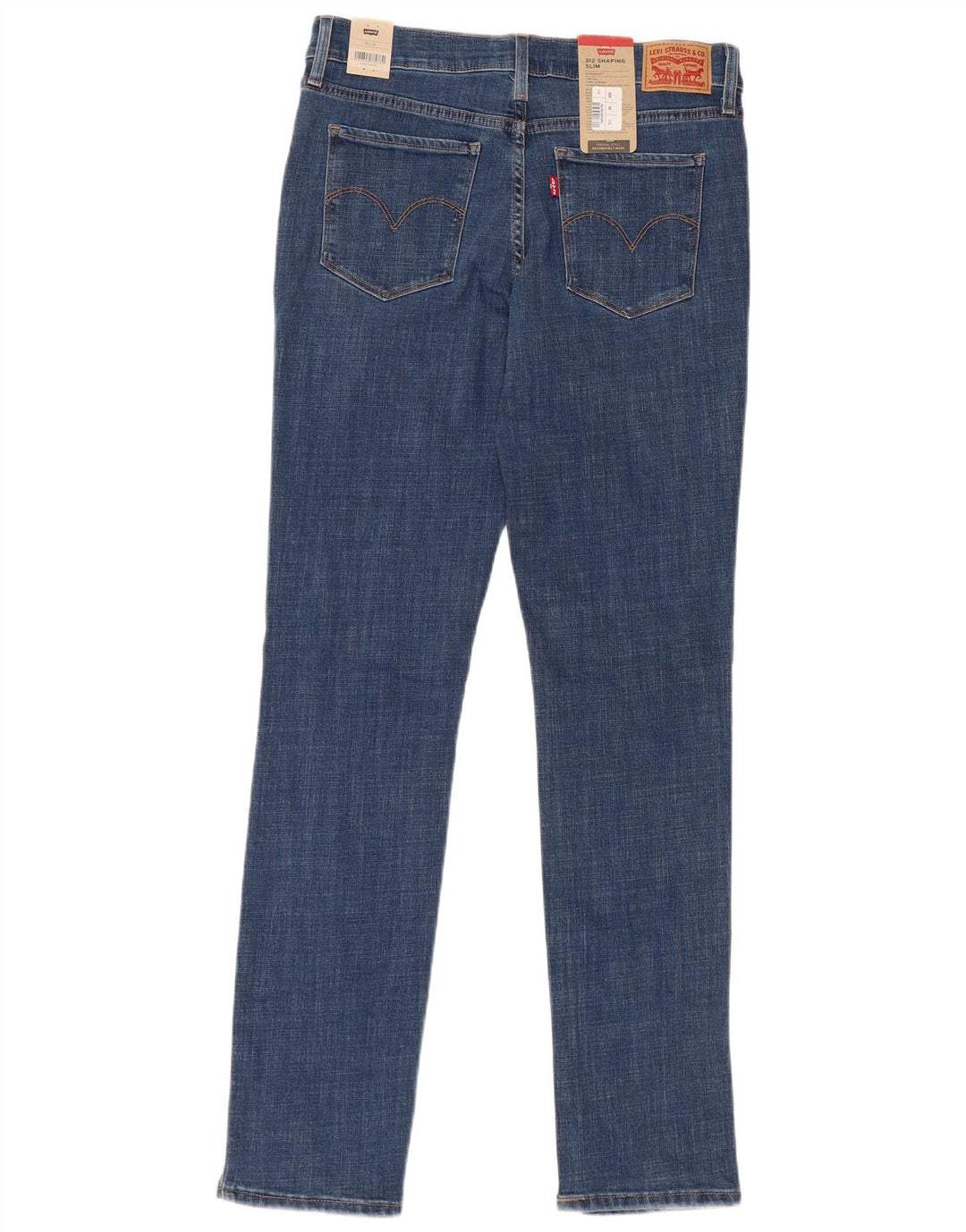 Levi's Dame 312 Shaping Slim Jeans W29 L32 Blå Bomuld