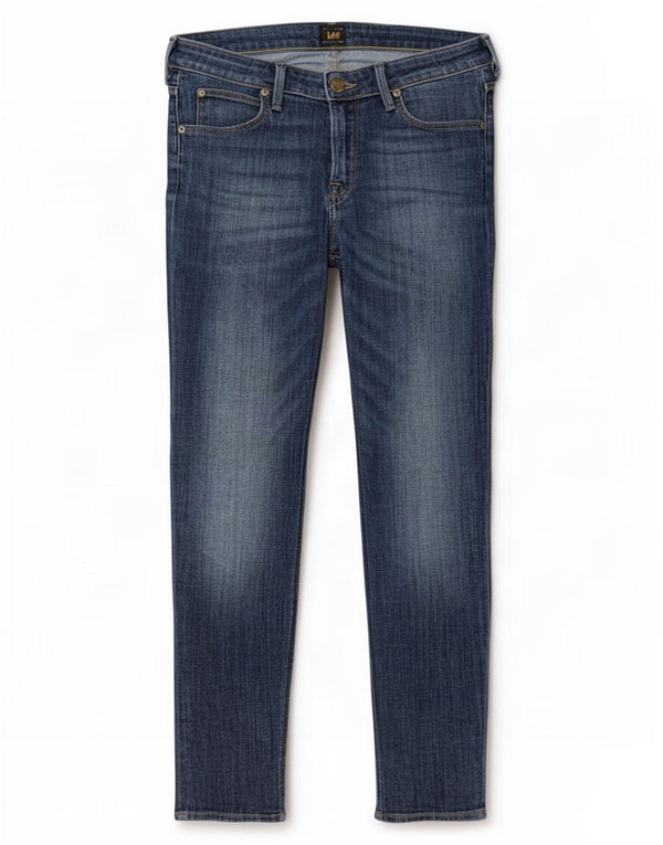 Lee Womens Scarlett Skinny Jeans W31 L27 Μπλε βαμβακερό