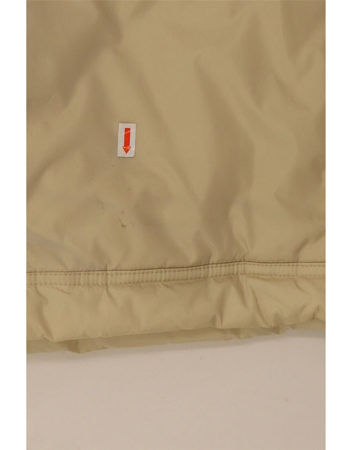 Adidas Mens Loose Fit Padded Jacket UK 40/42 Medium Beige Polyester