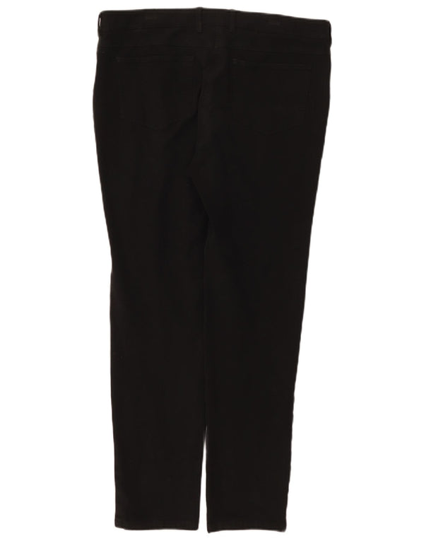 Hobbs Pantalon Chino Skinny Femme UK 16 Large W33 L28 Coton Noir