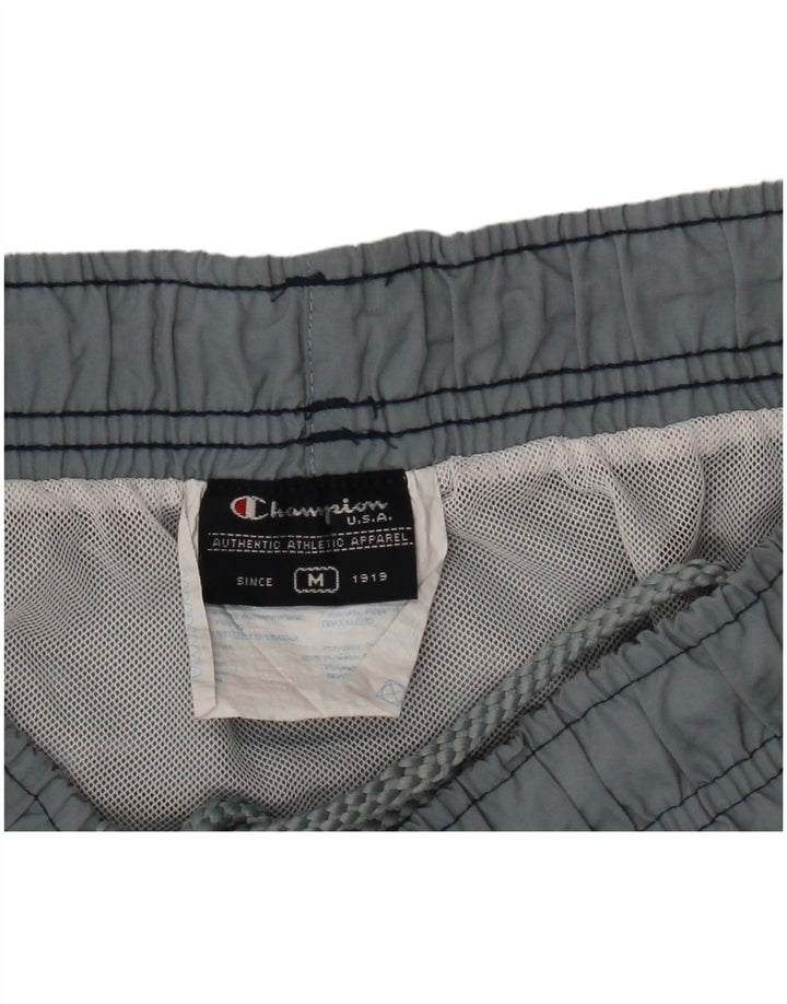 Champion Mens Swimming Shorts Medium  Blue Polyester