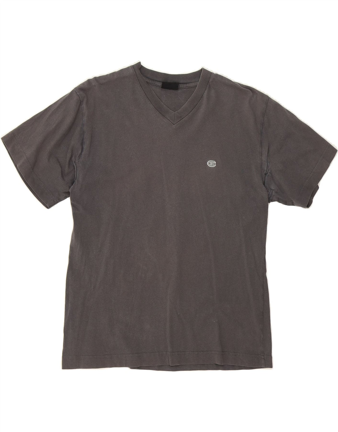 CHAMPION Mens T-Shirt Top Small Grey Cotton Vintage Champion and Second-Hand Champion from Messina Hembry 