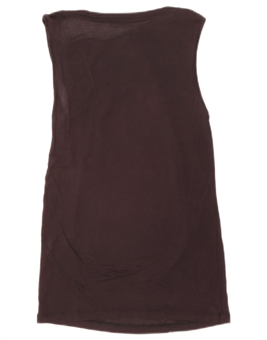 Max & Co. Womens Sleeveless Blouse Top UK 6 XS Brown