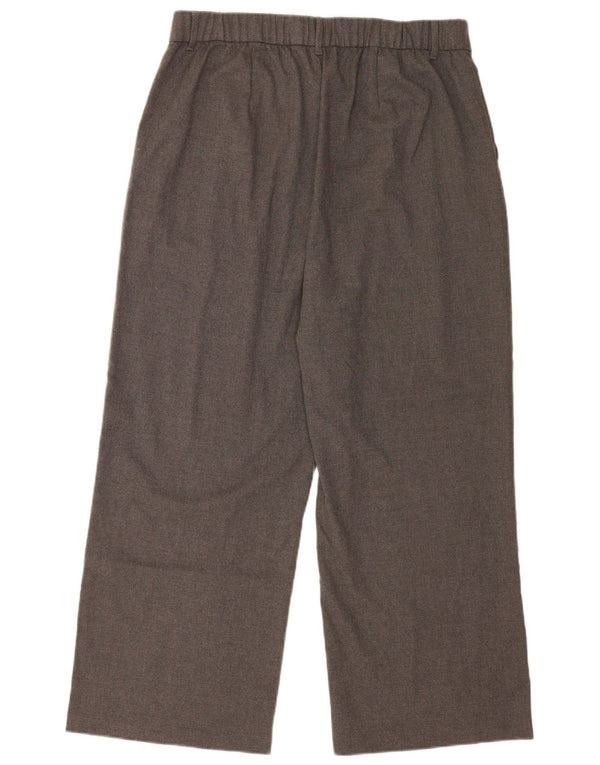 Hollister Herren-Freizeithose mit hoher Taille und weitem Bein, XL, W38, L27, Grau