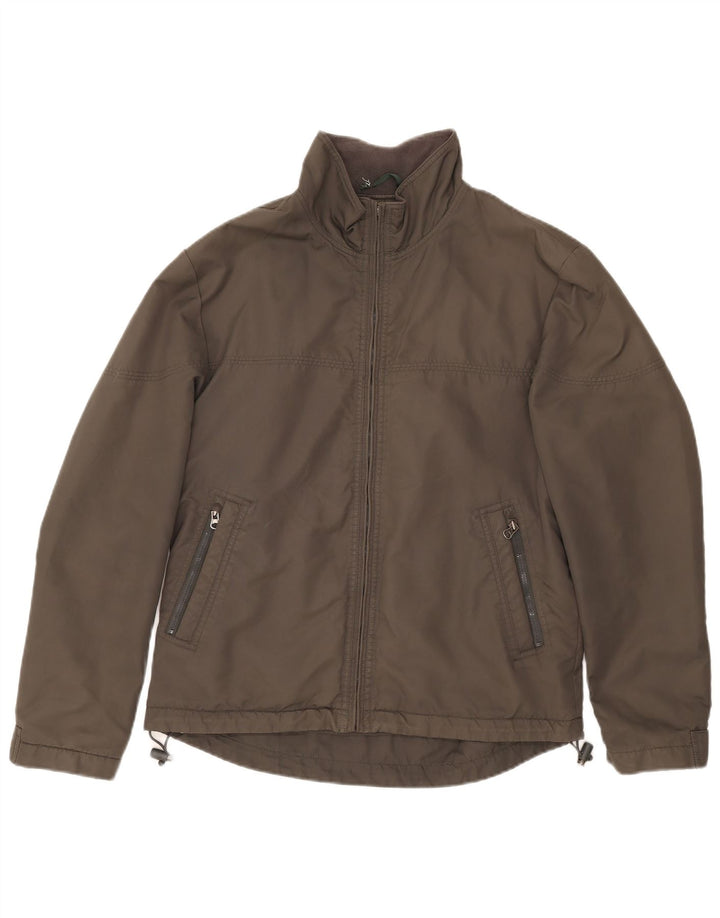 Giubbotto bomber da uomo Zara UK 40 grande nylon kaki