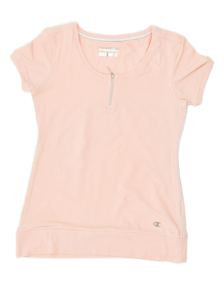 CHAMPION Womens Blouse Top UK 8 Small Pink | Vintage Champion | Thrift | Second-Hand Champion | Used Clothing | Messina Hembry 