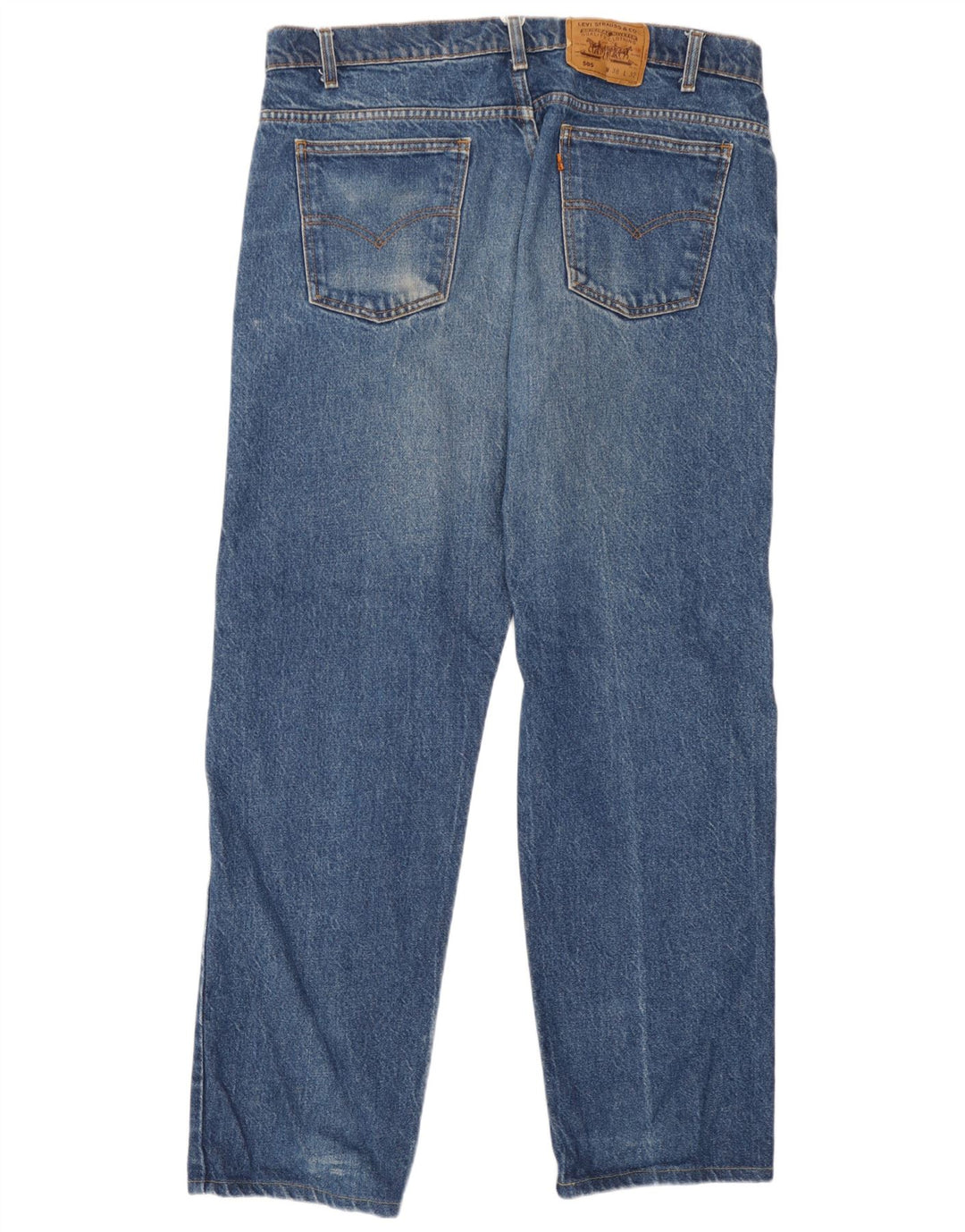 Levi's Mens 505 Straight Jeans W38 L30 Blue