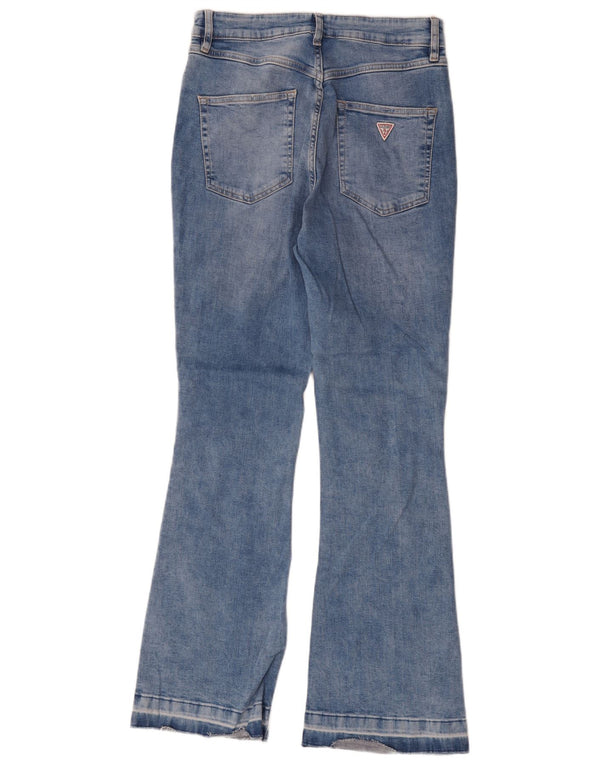 Guess Bootcut-Jeans für Damen, W30, L30, blaue Baumwolle