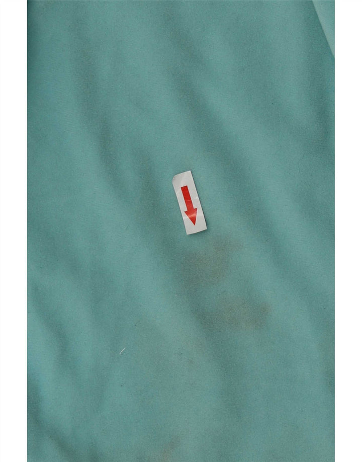Adidas Womens Tracksuit Trousers Joggers UK 14 Medium Turquoise Polyester