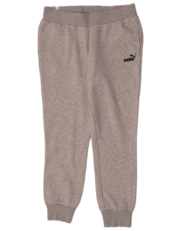 Puma Womens Tracksuit Trousers Joggers UK 16 Large Grey Flecked