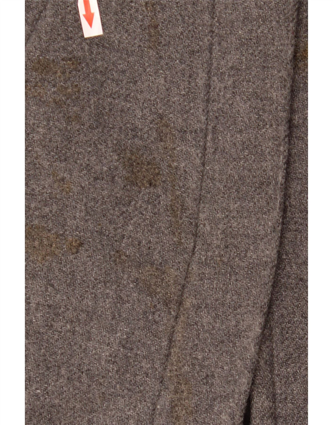 Zara Womens Oversized Overcoat UK 10 Small Grey Wool