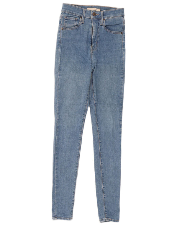 Jeans Levi's Mile High Super Skinny da donna W24 L30 cotone blu