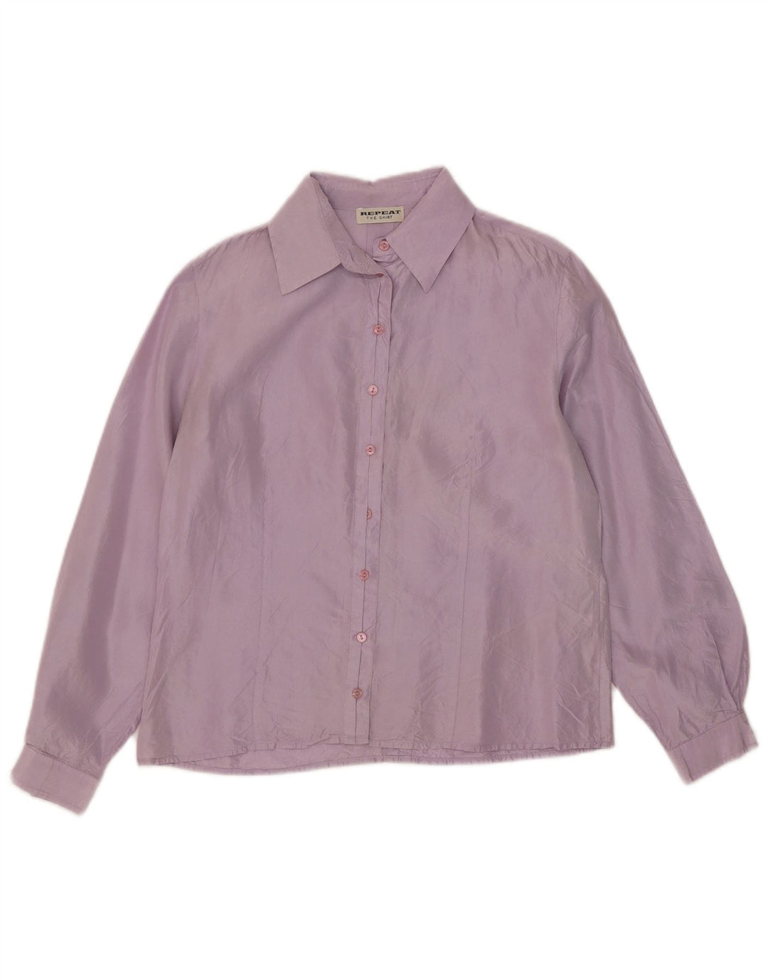 Camicetta camicia da donna Repeat EU 38 seta viola media