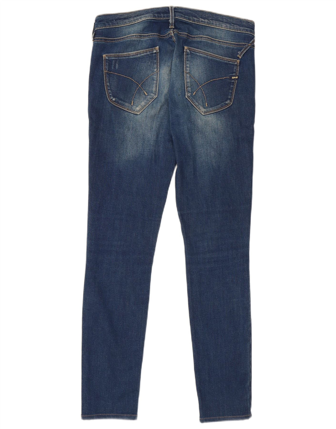 Gas Womens Skinny Jeans W30 L32 Blue