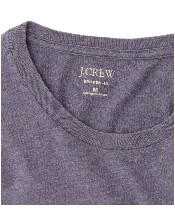 J. Crew T-shirt da donna Broken In Top in cotone chiazzato blu medio