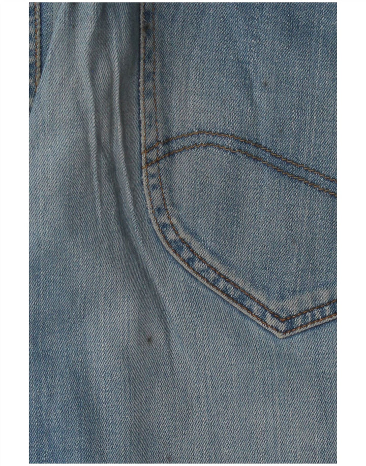 Lee Womens Straight Jeans W34 L31 Blue