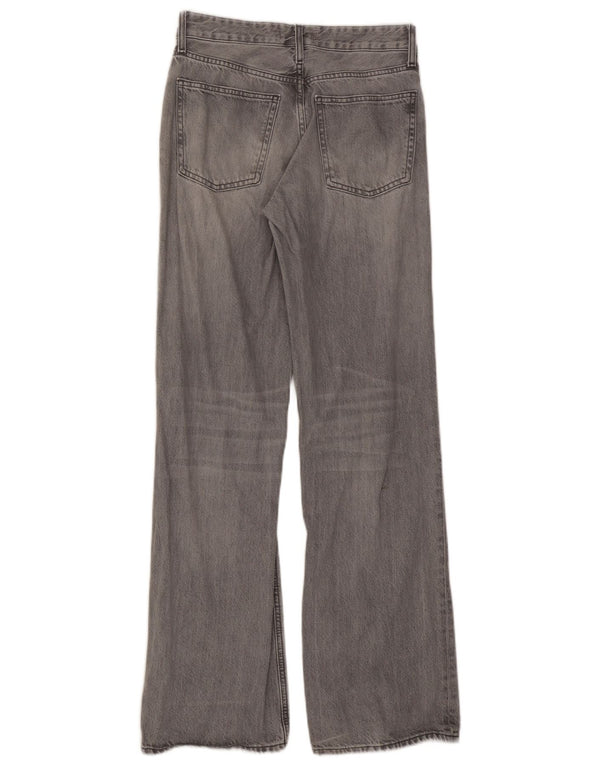 Blugi Bootcut pentru femei Zara EU 36 XS W26 L33 bumbac gri