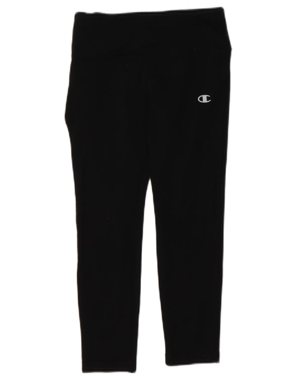 Champion Girls Leggings 5-6 Years  Black Nylon